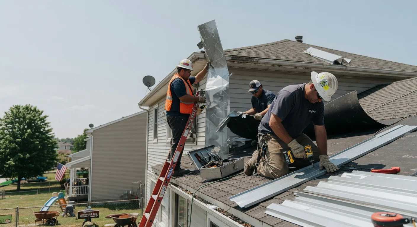 Metal Roofing Installation in Sebastopol, MS near me